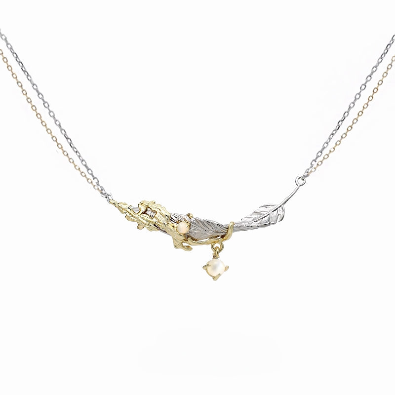 Wings Feather Necklace