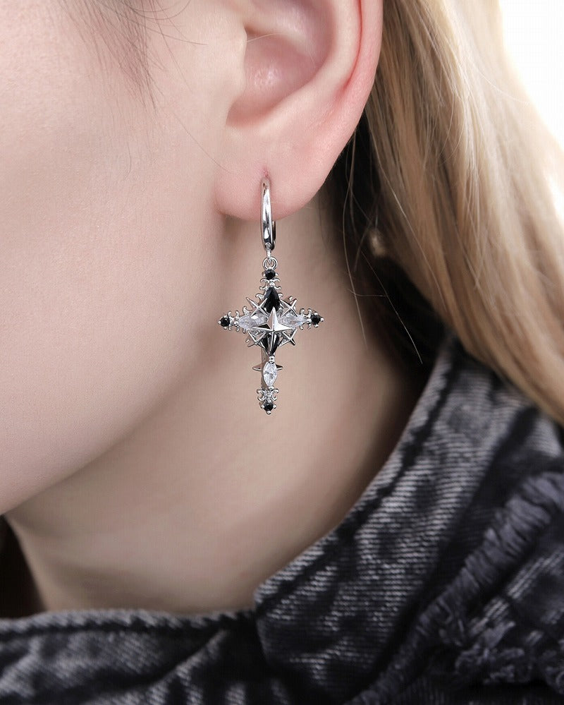 Star Attraction Cross Earrings 02