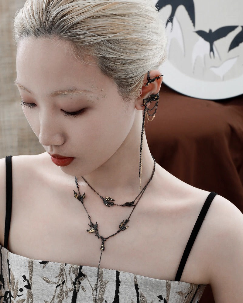 Swallow Layer Necklace