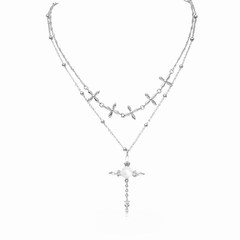 Rose Followers Layers Necklace