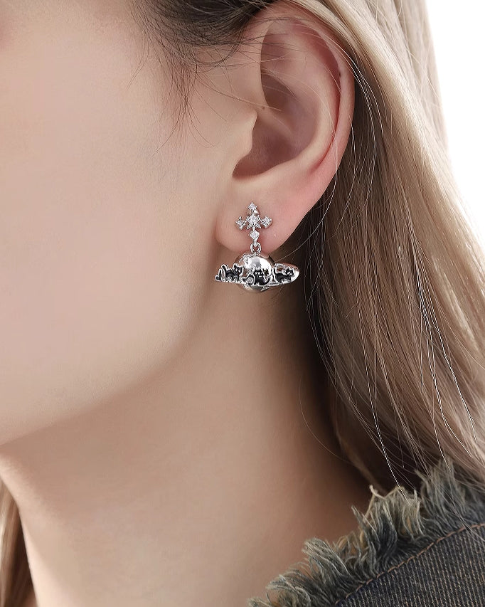 Meow Symphony Planet Earrings