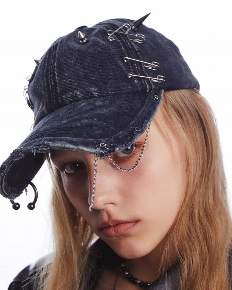 Wasteland Denim Rivet Hat