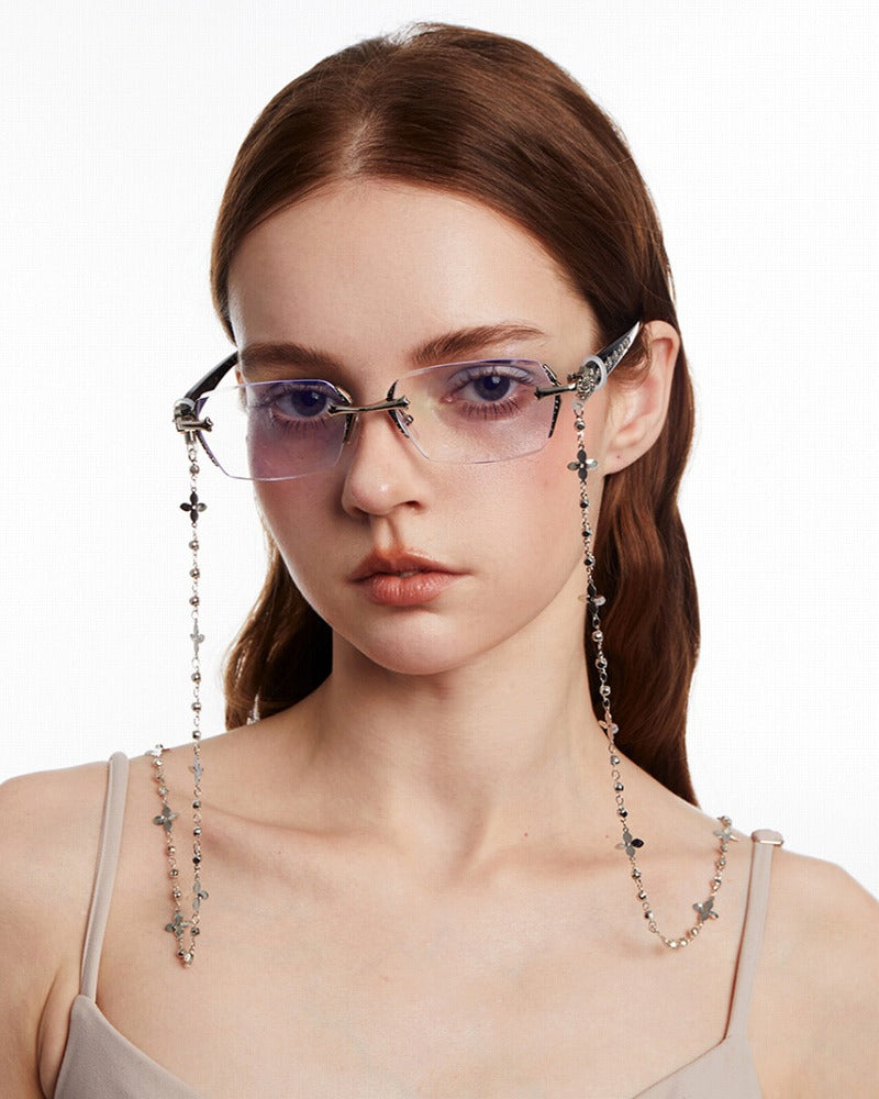 Star Trail Four-Leaf Clover Glasses