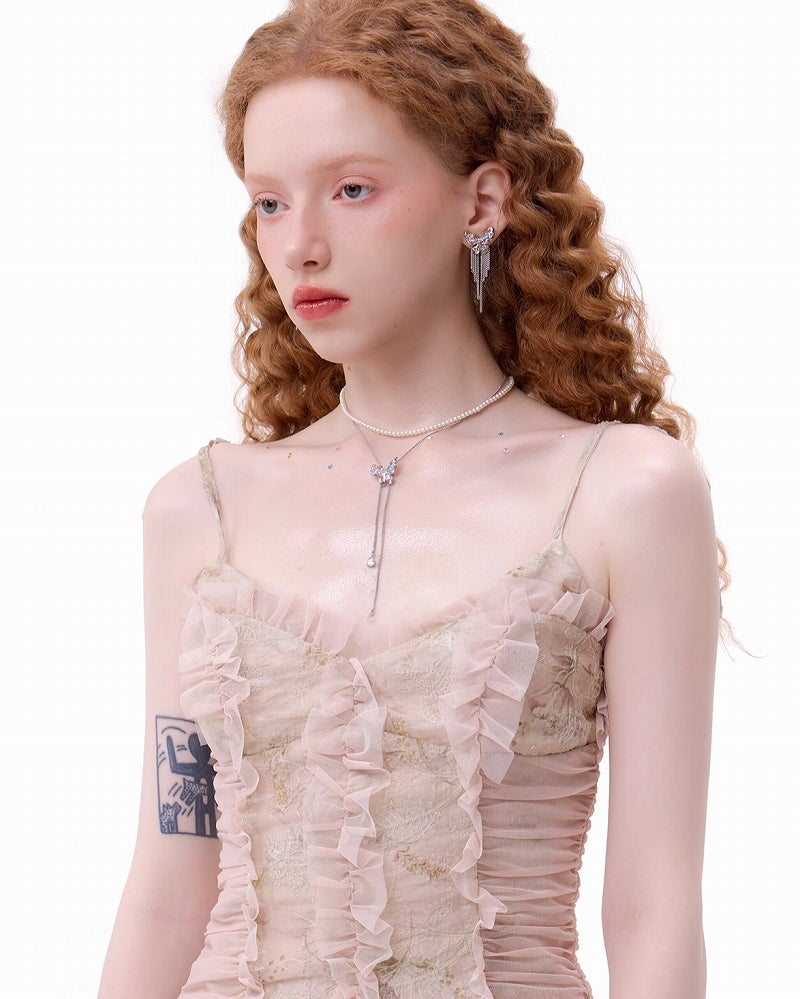 Butterfly Gummy Layer Necklace