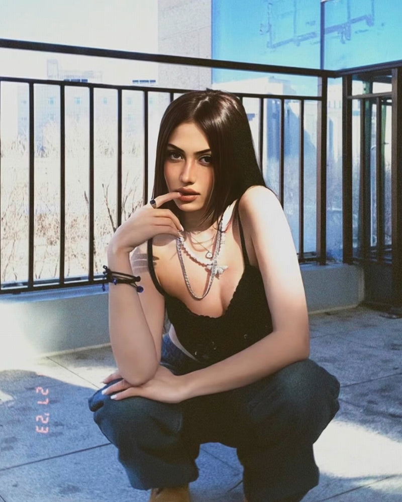 Butterfly Pearl Layer Necklace