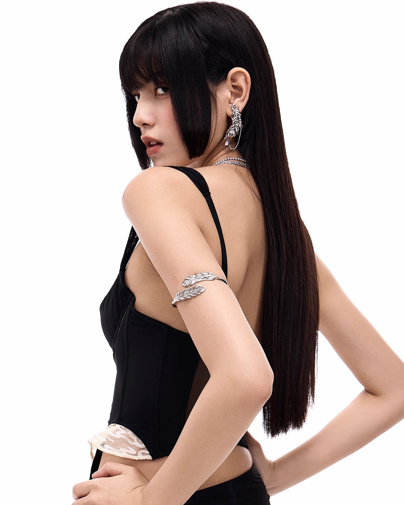 Feather Arm Bracelet