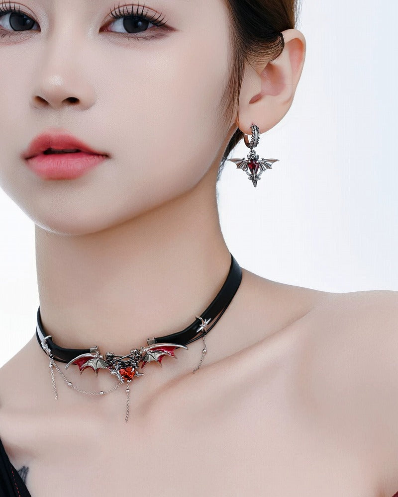 Basic Demon Wing Earrings