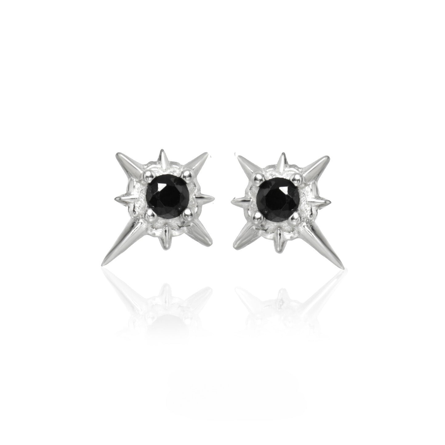 Holes Star Earrings