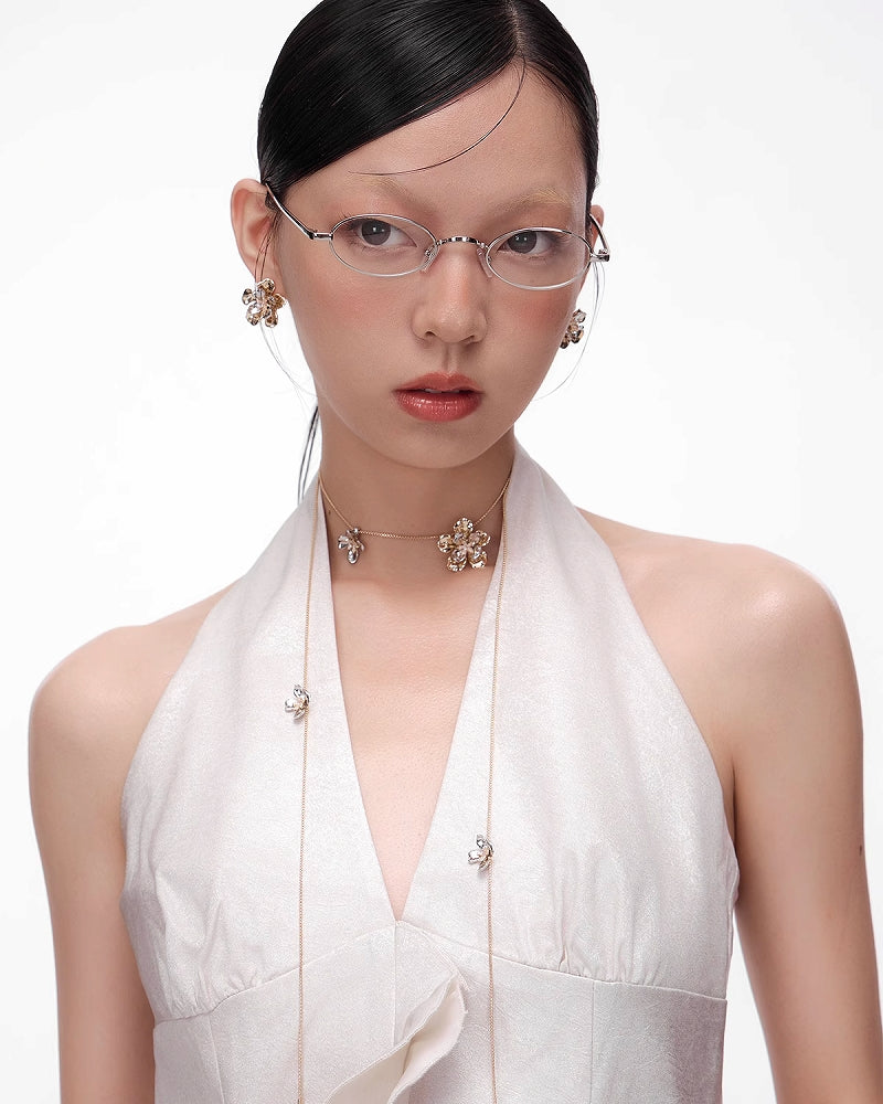 Vintage Flower Layer Earrings