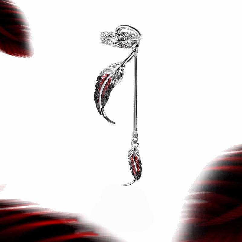 Floating Crane Asymmetrical Cuffs