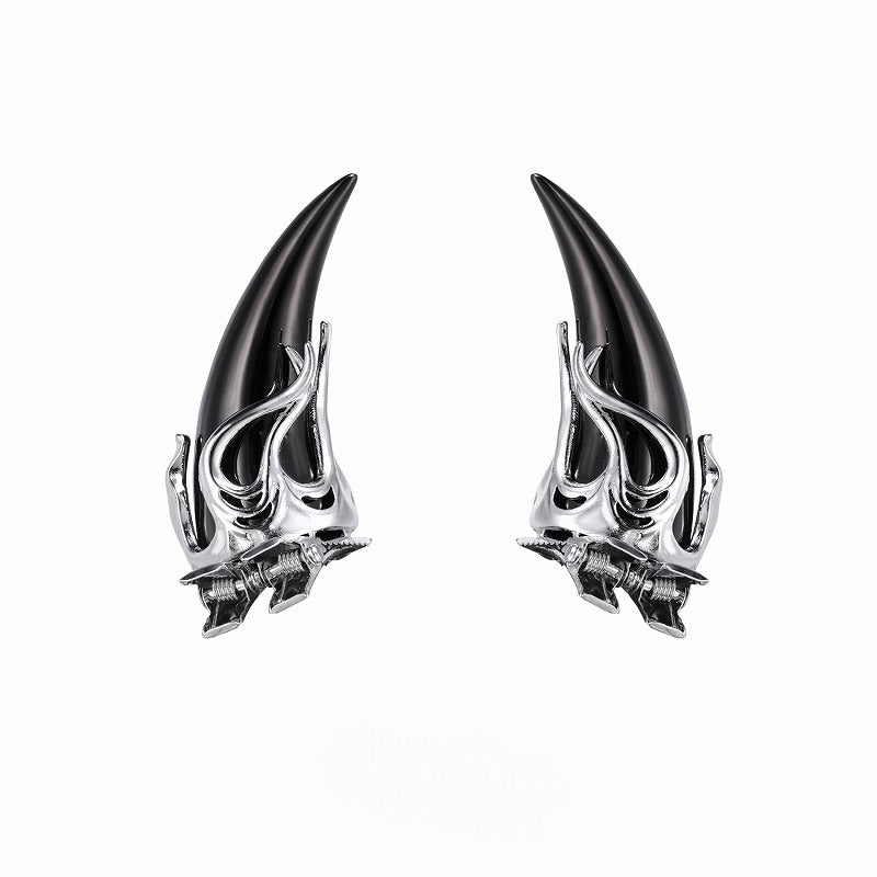 Devil Cat and Dog Horn Hair Clips