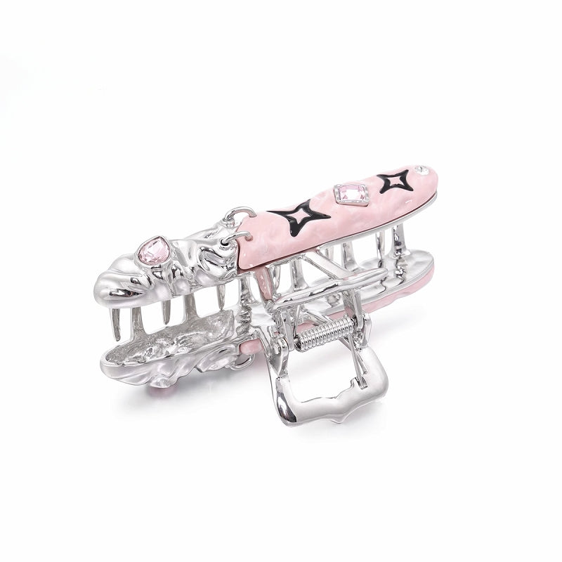 Graffiti Star Splicing Hair Clip