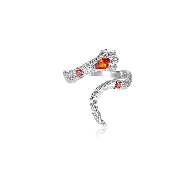 Lunar Eclipse Lion Ring