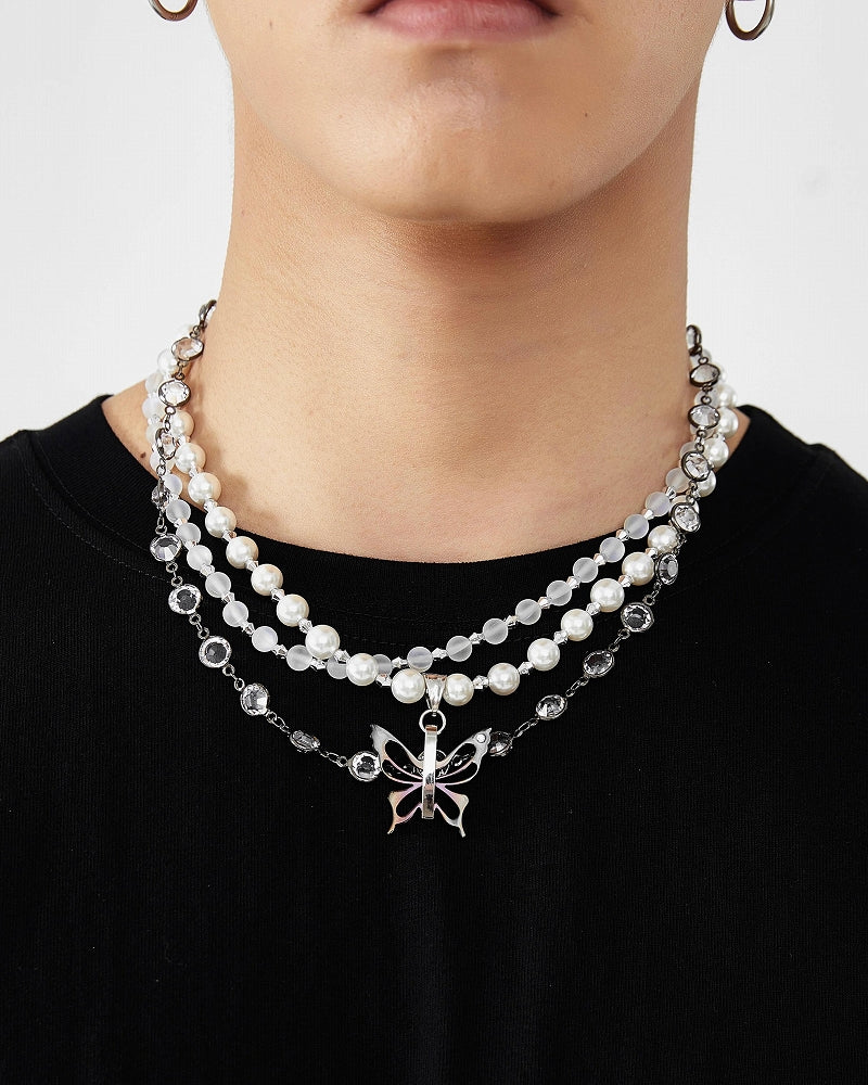 Star Butterfly Layer Necklace