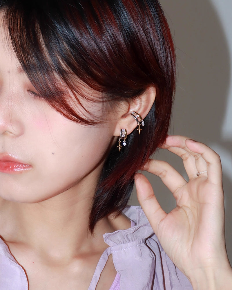 Brilliant Galaxy Star Earrings