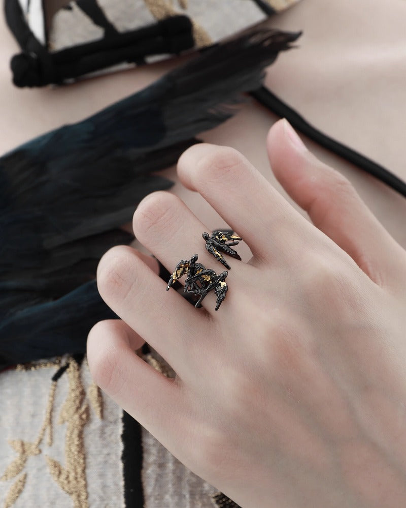 Swallow Open Ring