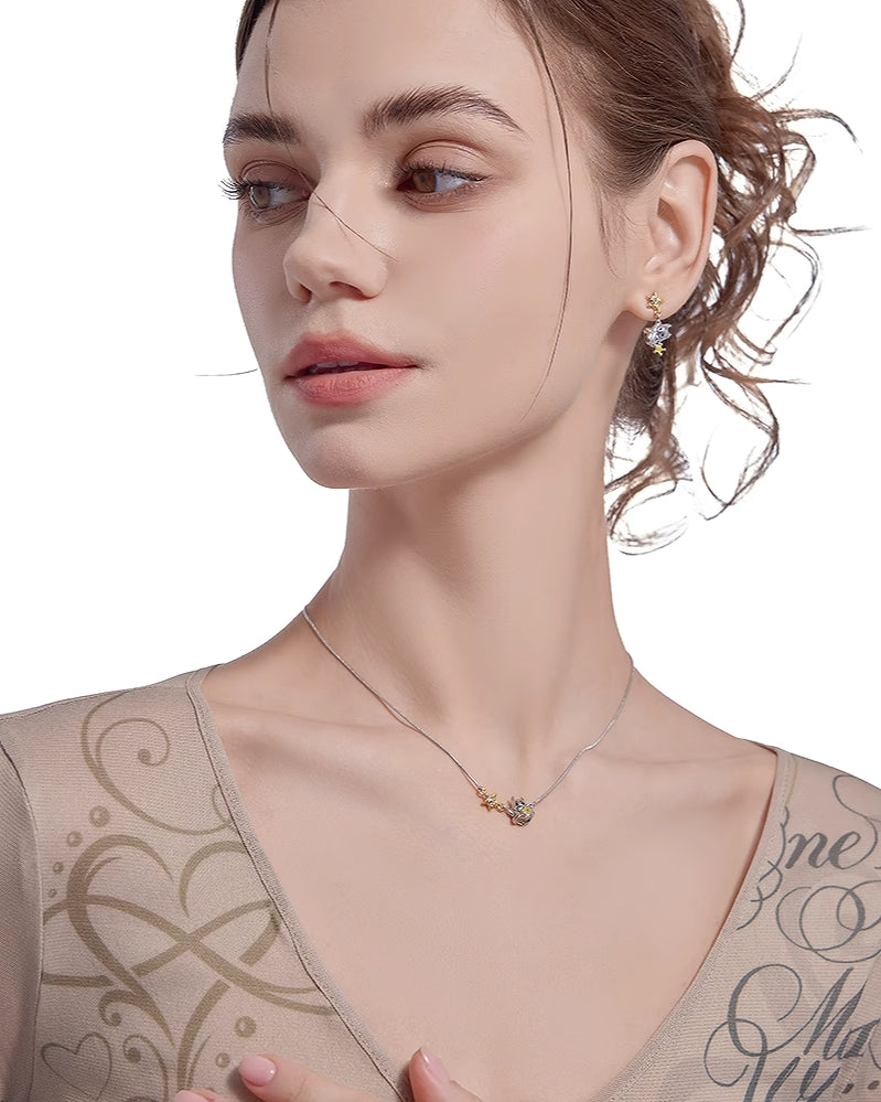 Carnival Party Devil Star Necklace 02