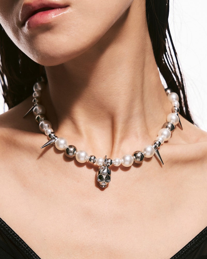 Deep Sea Echo Skull Necklace