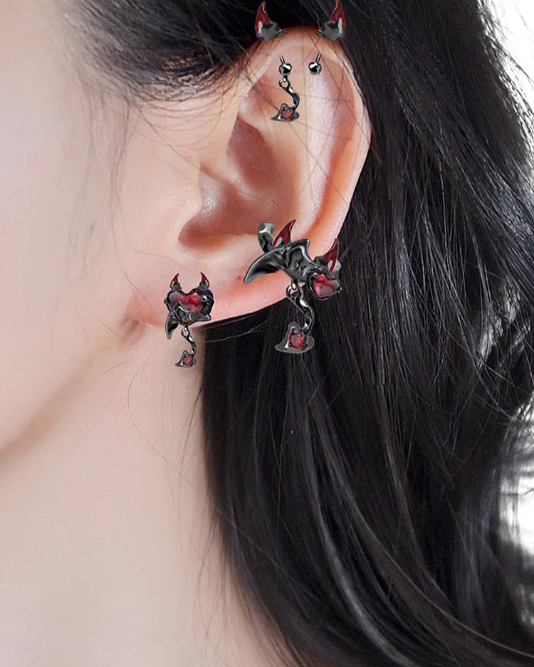 Carnival Party Devil Earrings