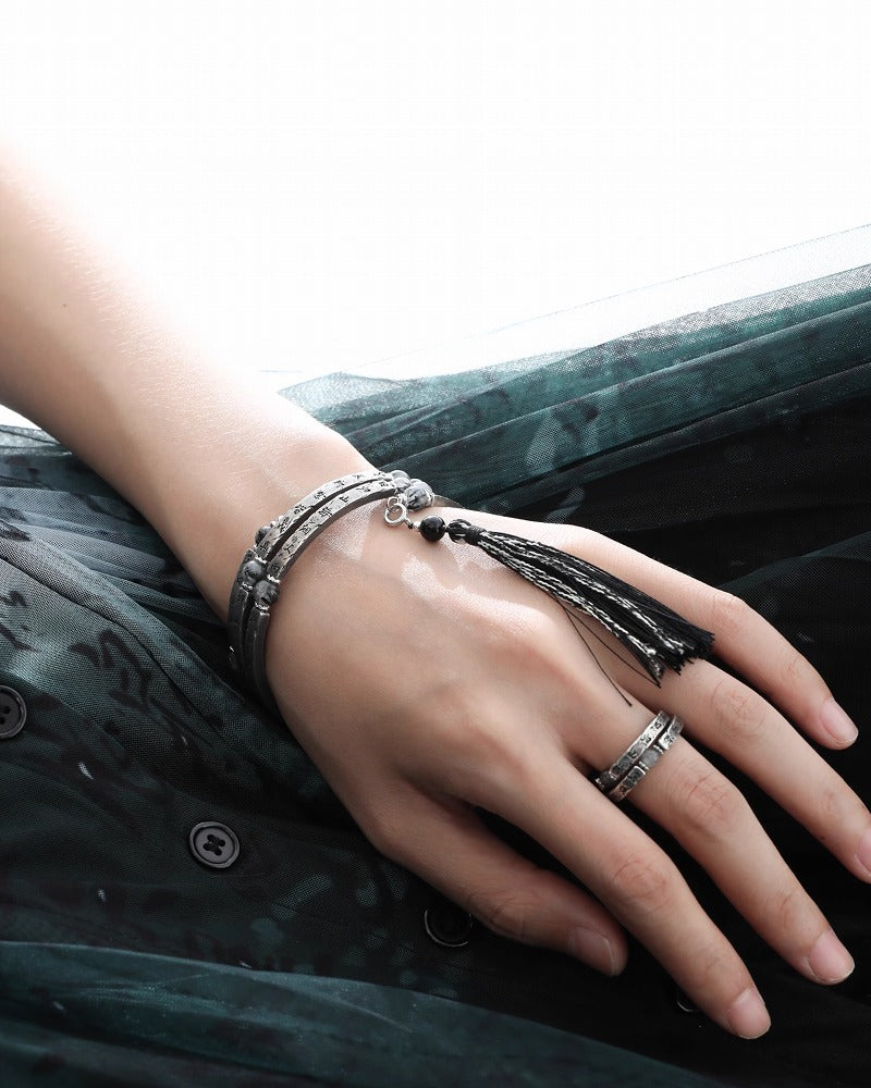 Monologue Retro Open Ring 02