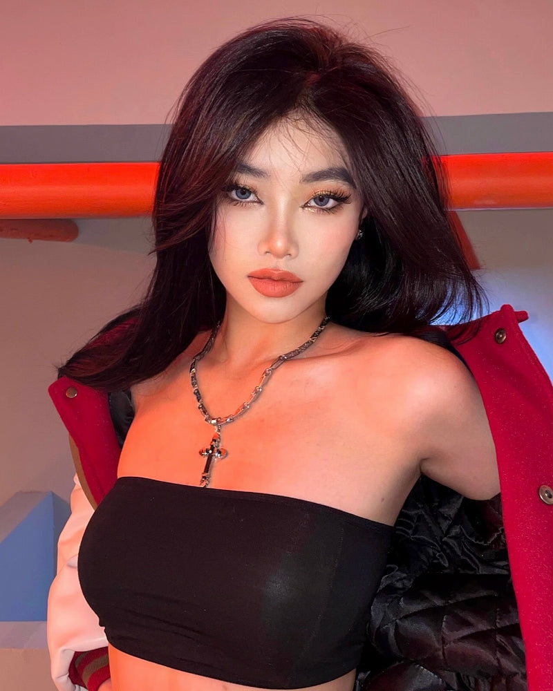 Black Cross Necklace