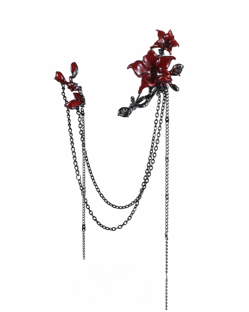 Mandala Tassel Brooche