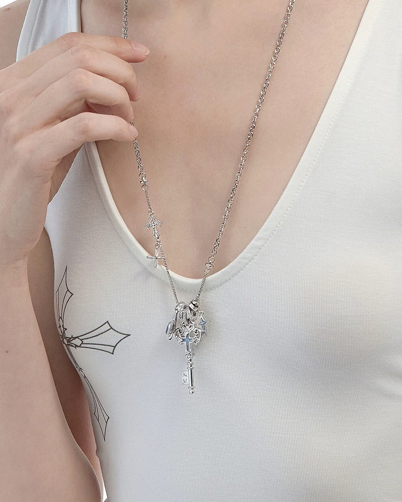 Sacred Contract Cross Necklace