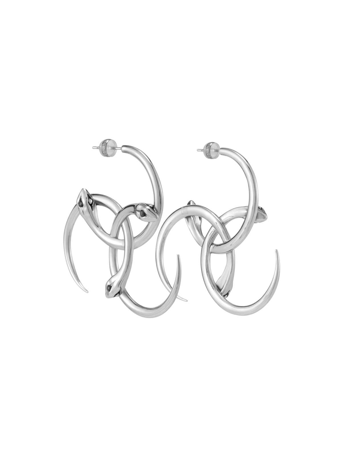 Three Snake Earrings