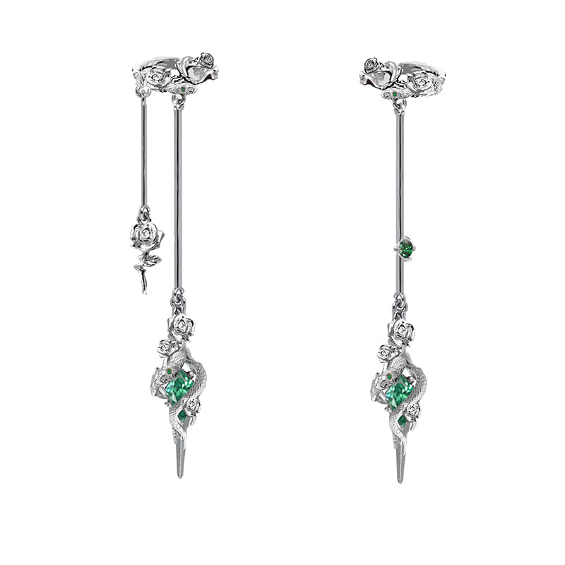 Snake Dance Rose Cuffs 04