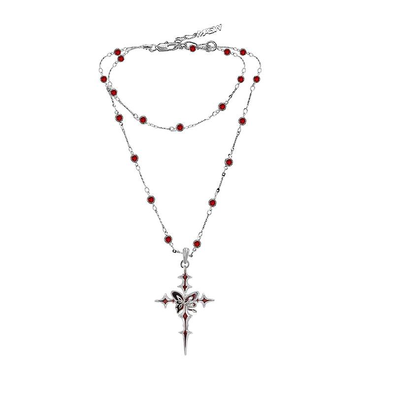 Butterfly Dance Choker & Necklace