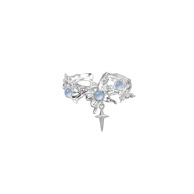 Butterfly Dance Star Blue Ring