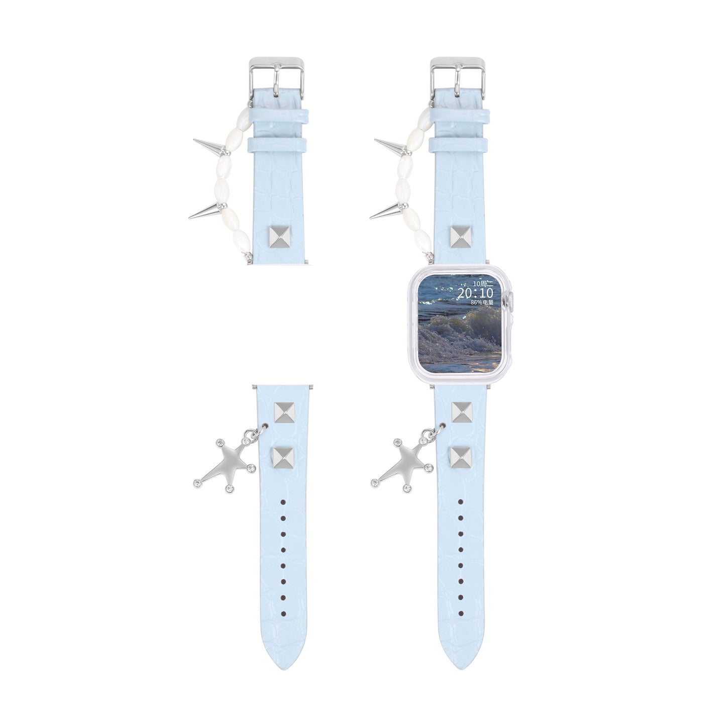Ocean Starfish Beaded Apple Watch Strap