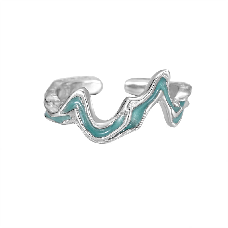 Moutain And Sea Pair Ring