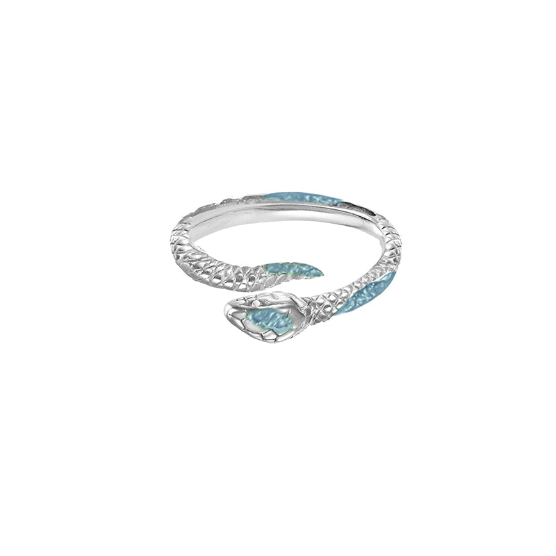 Snake Dance Rose Open Ring 02