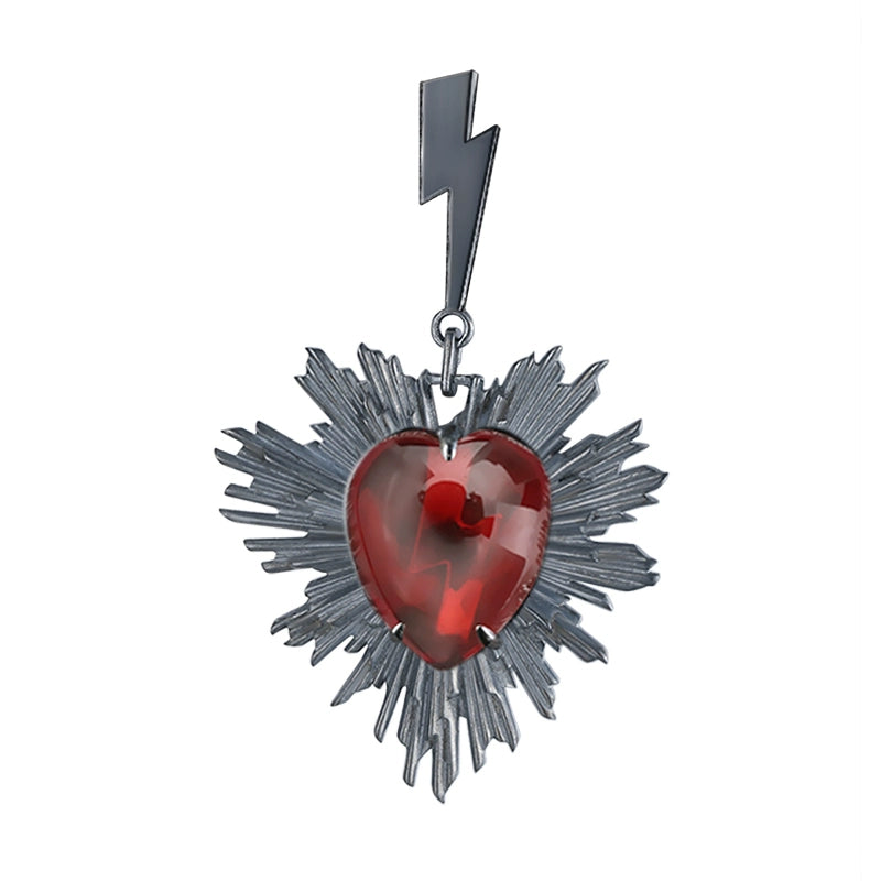 Lightning Sacred Heart Earrings02