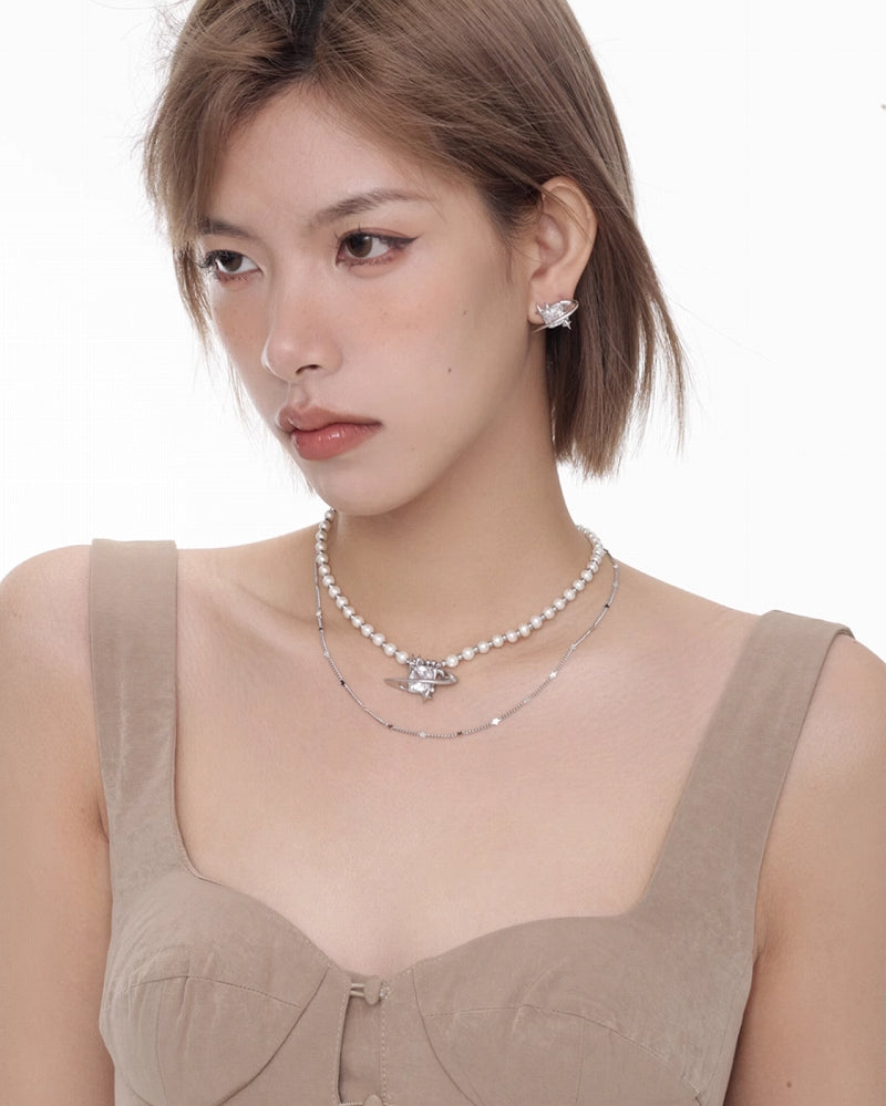 Starry Galaxy Earrings