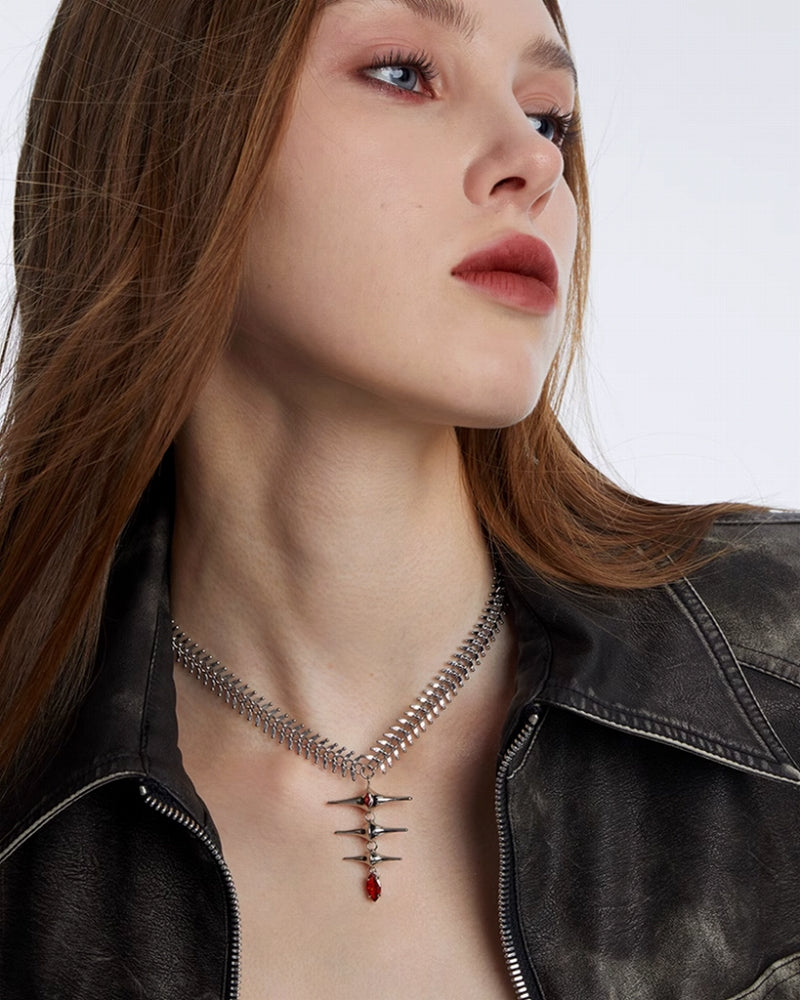 Eternal Spinal Bone Necklace