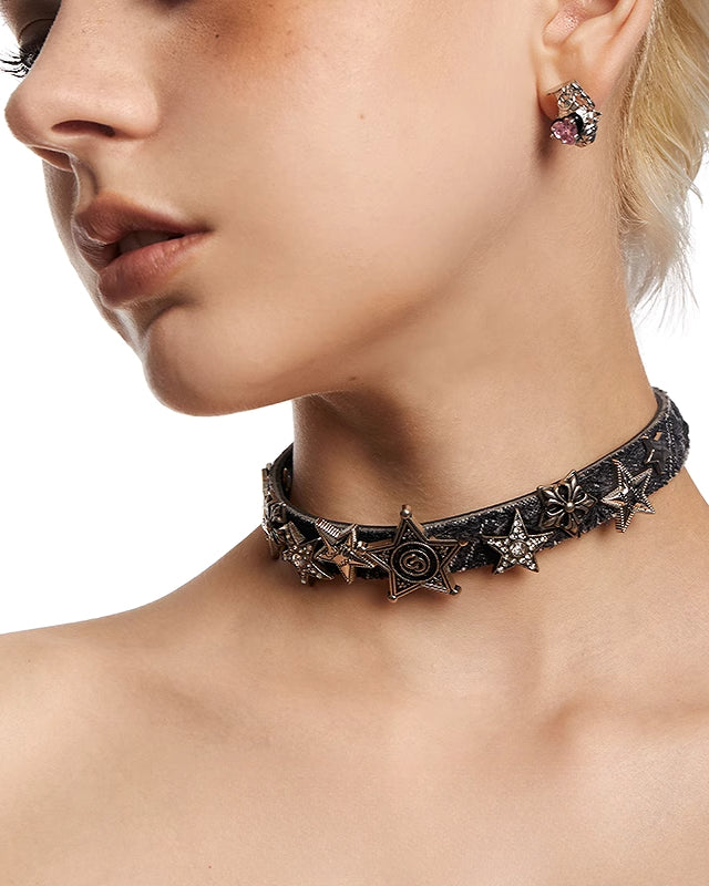 Star Snake Winding Choker