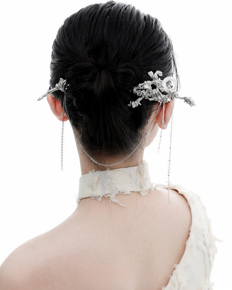 Yungong Jade Rabbit Hairpin