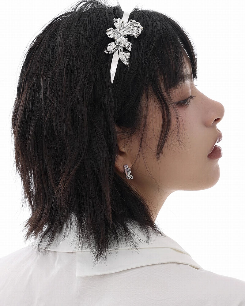 metal flower headband