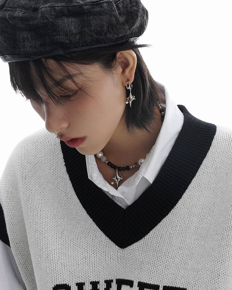 Astral Starburst Asymmetric Earrings