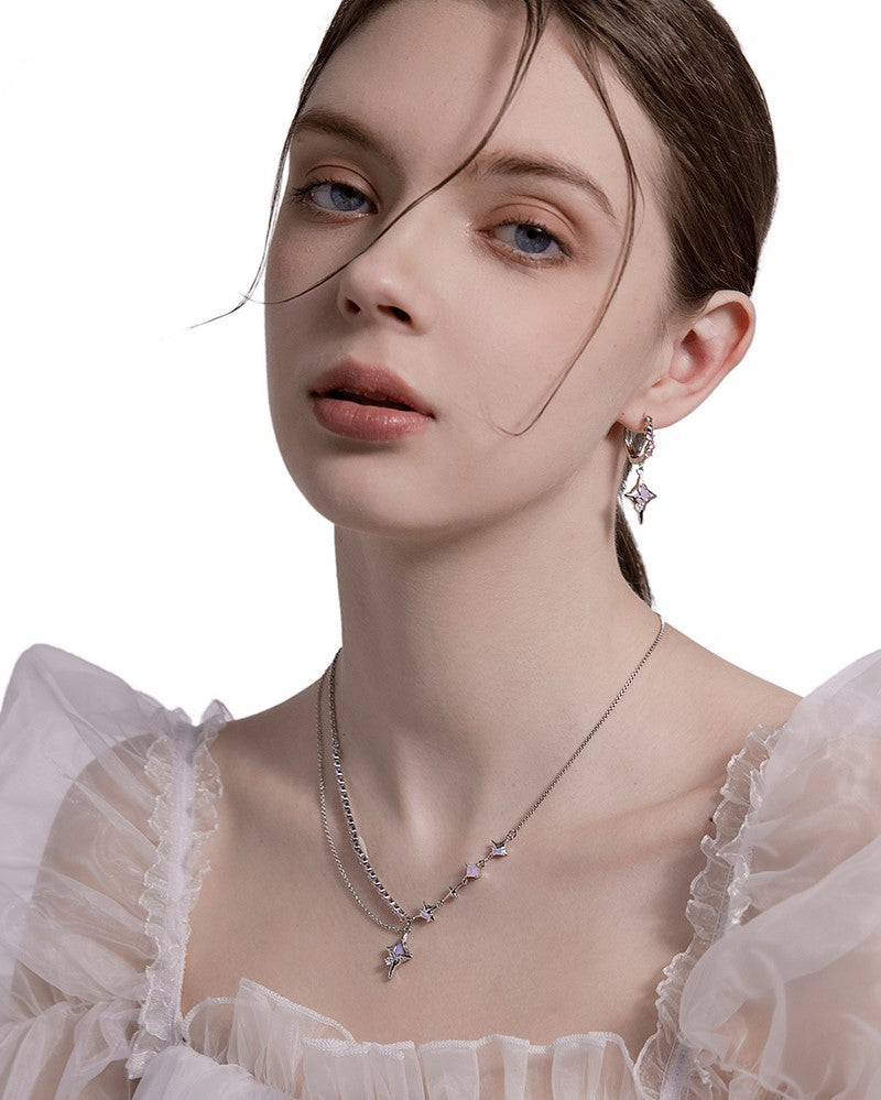 Girl Starry Sky Earrings02