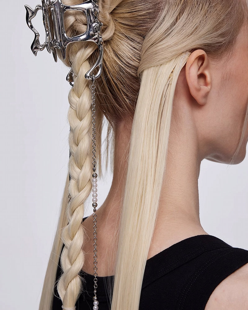 Y2B Grip Metal Tassel Hair Clip