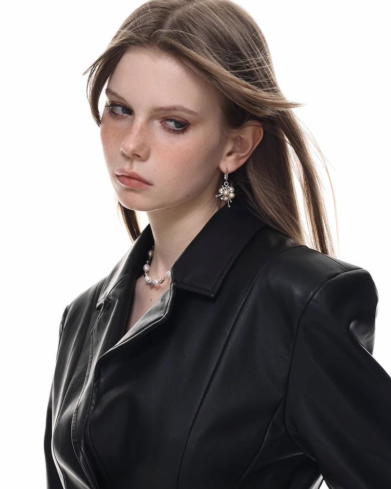 Radiating Creative Pearl Earrings