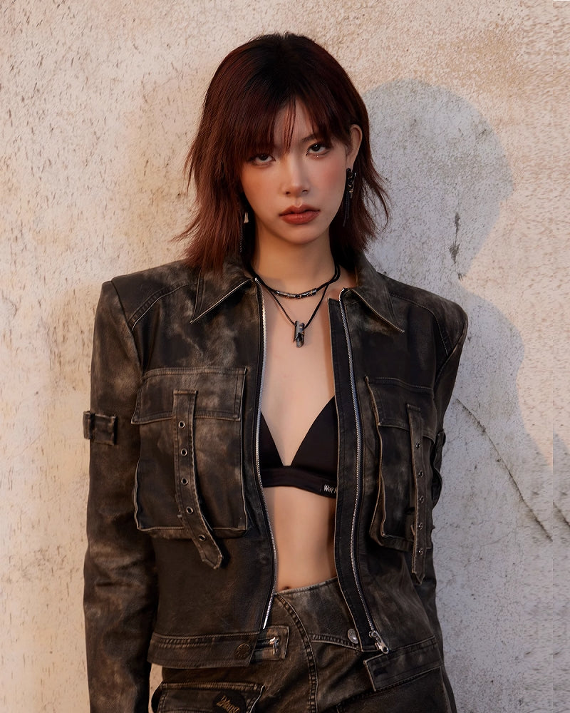 Ashes Black Tassel Earrings