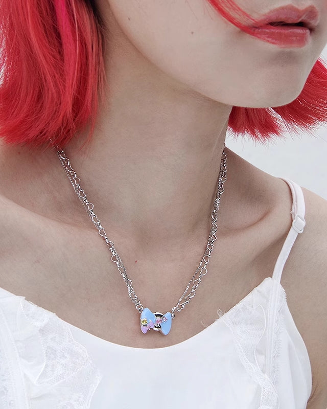 Children's Fun Bow Knot Necklace