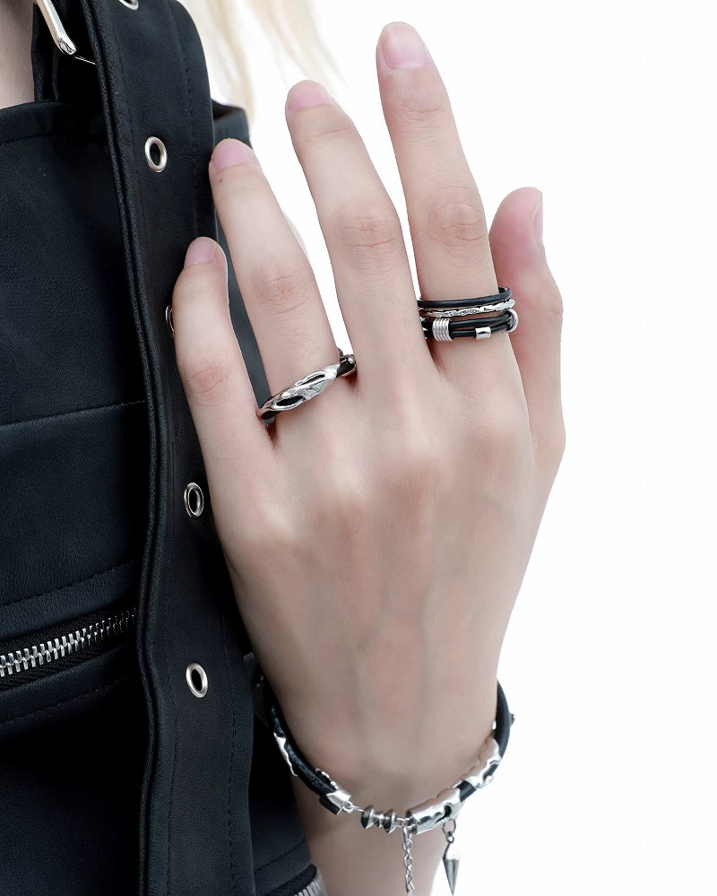 Dark Realm Leather Bracelet