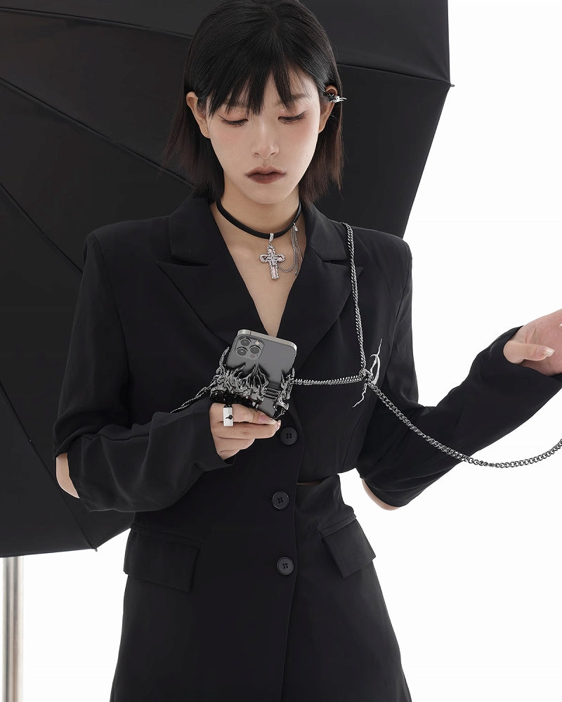 Venom Metal Crossbody Phone Chain