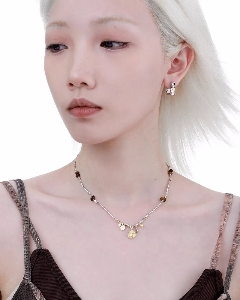 Butterfly Button Necklace