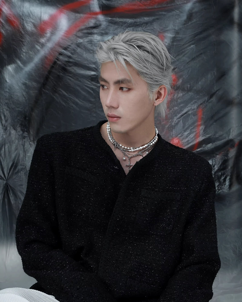 Cross Multi-layered Necklace